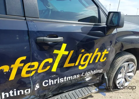 2023 Chevrolet Silverado 1500 2Wd Short Bed Custom from USA, damaged, VIN 3GCPABEK2PG196952